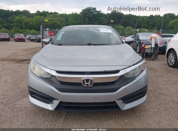 19XFC2F57GE068913 2016 HONDA CIVIC Серебряный Вид щитка приборов
