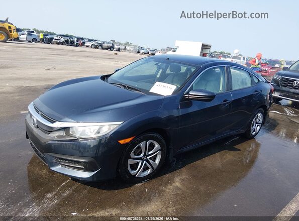 19XFC2F57GE093164 2016 HONDA CIVIC Синий Передняя левая четверть