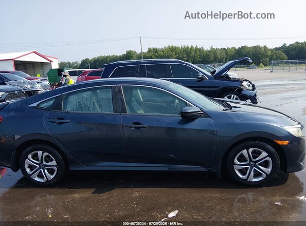 19XFC2F57GE093164 2016 HONDA CIVIC Синий Вид задней части салона