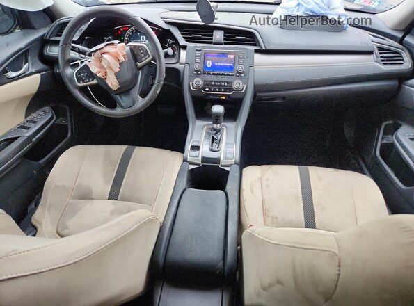 19XFC2F57HE215278 2017 HONDA CIVIC Black Dashboard view