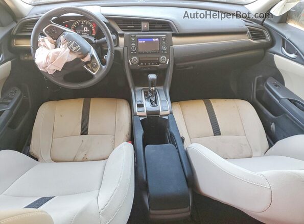 19XFC2F57HE223087 2017 HONDA CIVIC Black Widok deski rozdzielczej