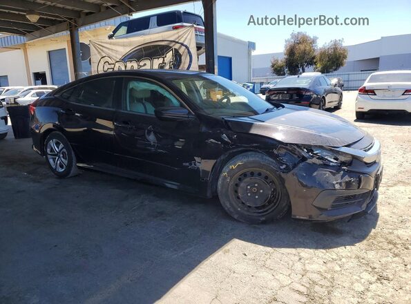 19XFC2F57HE223087 2017 HONDA CIVIC Black Przód prawy