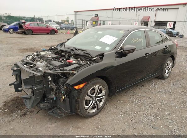 19XFC2F57HE230962 2017 HONDA CIVIC Black Front left