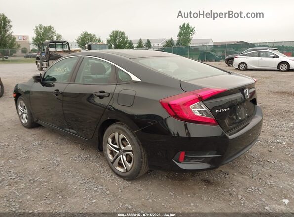 19XFC2F57HE230962 2017 HONDA CIVIC Black Rear left