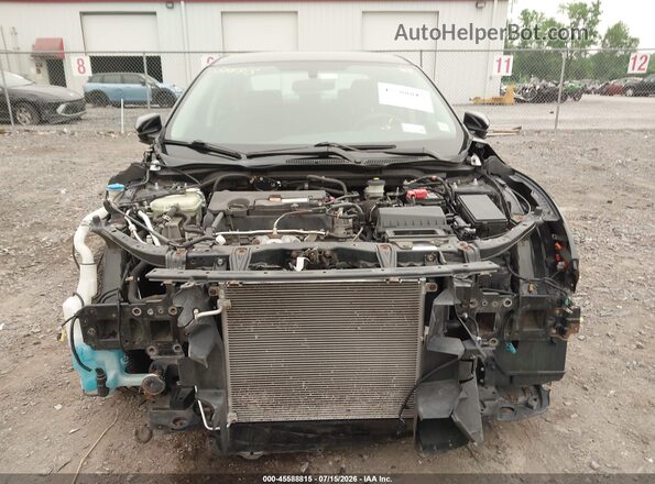 19XFC2F57HE230962 2017 HONDA CIVIC Black Front view