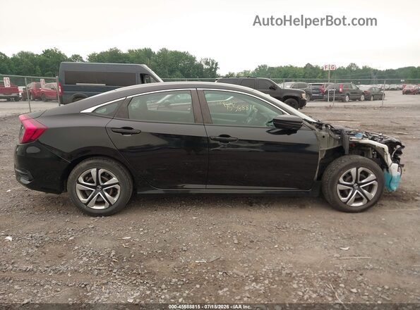 19XFC2F57HE230962 2017 HONDA CIVIC Black Rear interior view