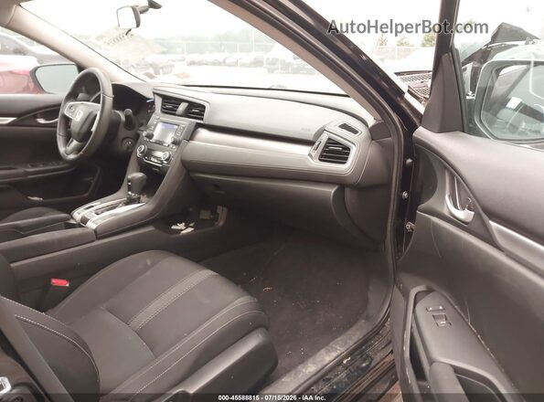 19XFC2F57HE230962 2017 HONDA CIVIC Black Front interior view
