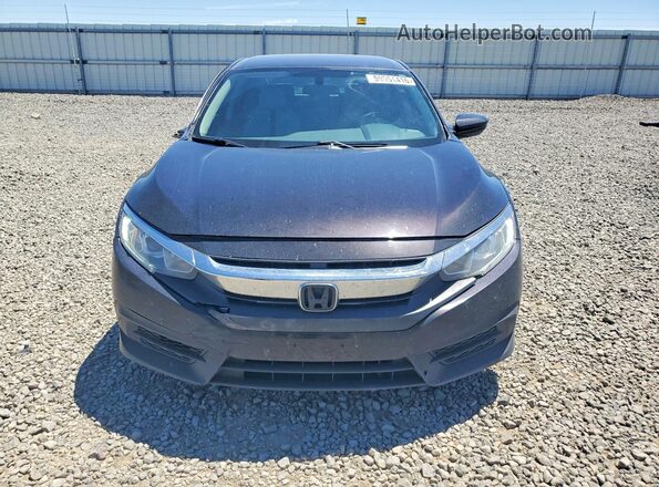 19XFC2F57JE002580 2018 HONDA CIVIC Black წინა ხედი