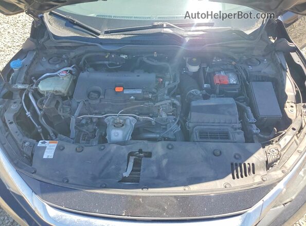 19XFC2F57JE002580 2018 HONDA CIVIC Black უკანა სალონის ხედი