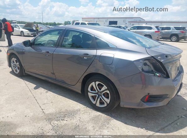 19XFC2F57JE030234 2018 HONDA CIVIC Серый Задняя левая четверть