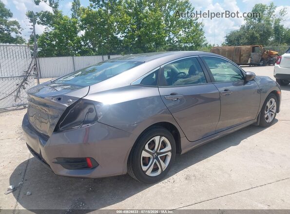 19XFC2F57JE030234 2018 HONDA CIVIC Серый Задняя правая четверть