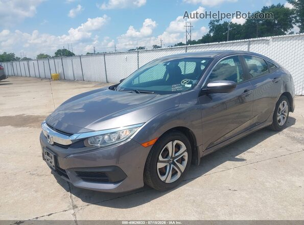 19XFC2F57JE030234 2018 HONDA CIVIC Серый Передняя левая четверть