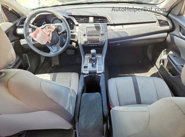19XFC2F58GE048153 2016 HONDA CIVIC Gray Dashboard view