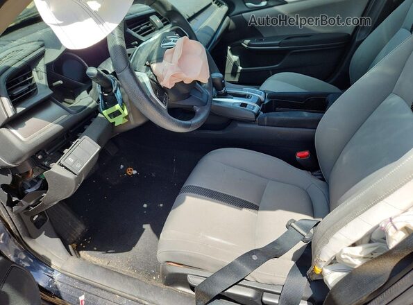 19XFC2F58GE048153 2016 HONDA CIVIC Gray Front interior view