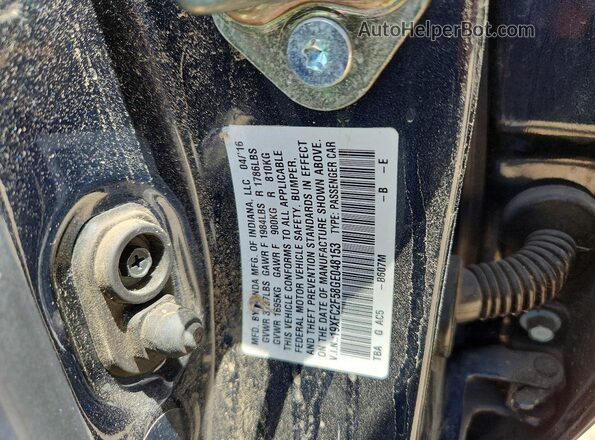 19XFC2F58GE048153 2016 HONDA CIVIC Gray Engine compartment view