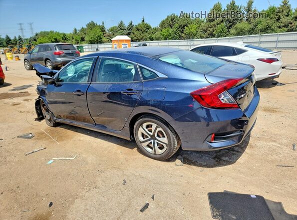 19XFC2F58GE048153 2016 HONDA CIVIC Gray Rear left