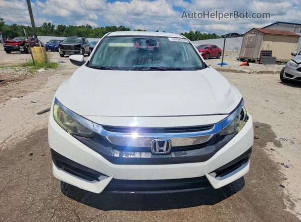 19XFC2F58GE052235 2016 HONDA CIVIC White Widok z przodu