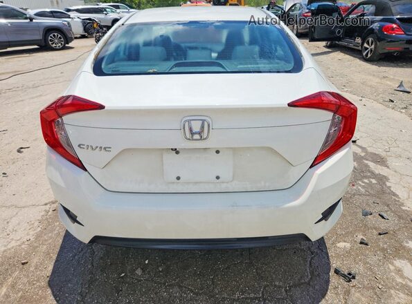 19XFC2F58GE052235 2016 HONDA CIVIC White Widok z tyłu
