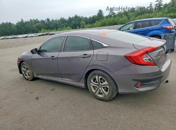 19XFC2F58GE087258 2016 HONDA CIVIC Серый Задняя левая четверть