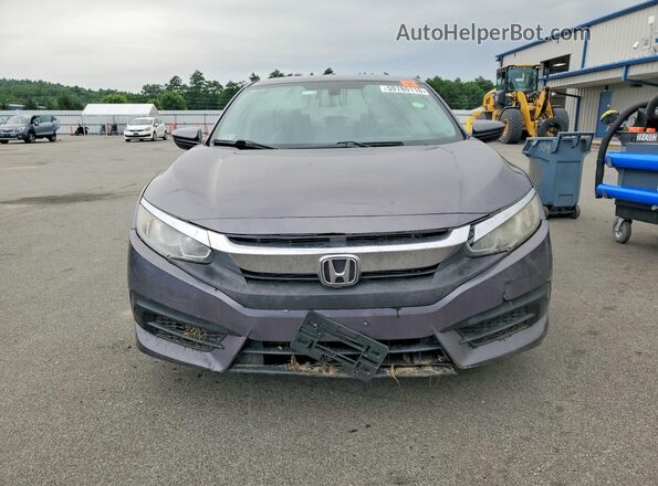 19XFC2F58GE087258 2016 HONDA CIVIC Серый Вид спереди