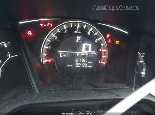 19XFC2F58GE202103 2016 HONDA CIVIC Blue Widok z przodu