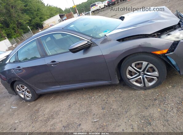 19XFC2F58GE202103 2016 HONDA CIVIC Blue Widok deski rozdzielczej