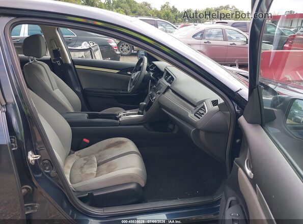 19XFC2F58GE202411 2016 HONDA CIVIC Gray Widok wnętrza z przodu