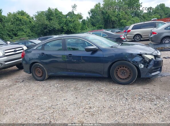 19XFC2F58GE202411 2016 HONDA CIVIC Gray Widok wnętrza z tyłu