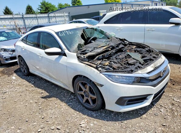 19XFC2F58GE246196 2016 HONDA CIVIC Белый Передняя правая четверть