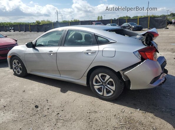 19XFC2F58HE009550 2017 HONDA CIVIC Silver უკანა მარცხენა