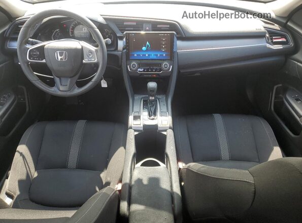 19XFC2F58HE009550 2017 HONDA CIVIC Silver წინა პანელის ხედი