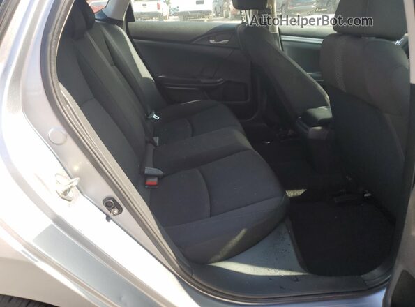 19XFC2F58HE009550 2017 HONDA CIVIC Silver უკანა სავარძლების ხედი