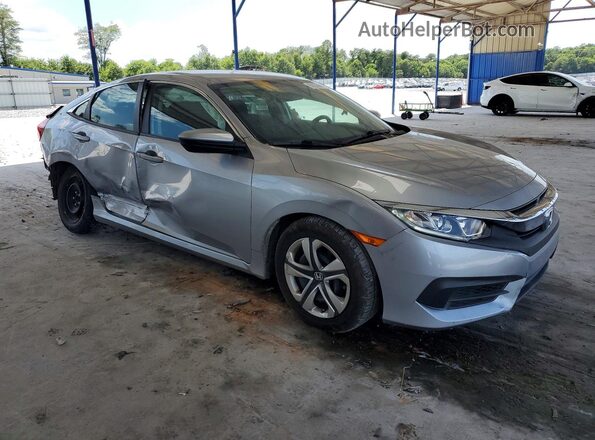 19XFC2F58HE016627 2017 HONDA CIVIC Gray Przód prawy