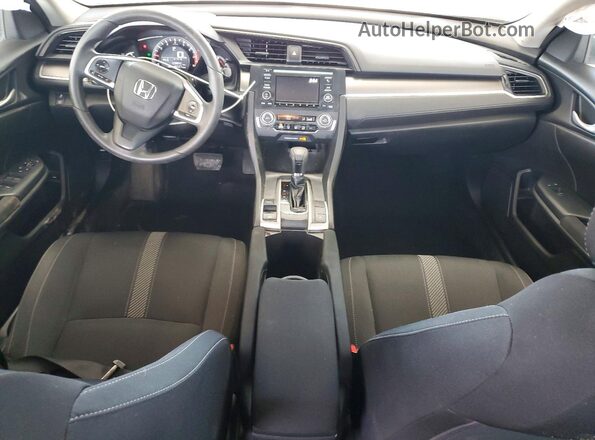 19XFC2F58HE016627 2017 HONDA CIVIC Gray Widok deski rozdzielczej