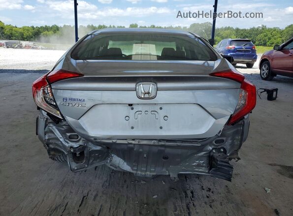 19XFC2F58HE016627 2017 HONDA CIVIC Gray Widok z tyłu