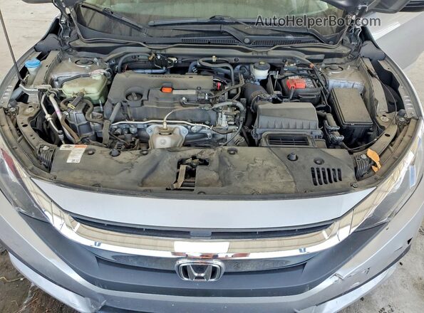 19XFC2F58HE016627 2017 HONDA CIVIC Gray Widok wnętrza z tyłu