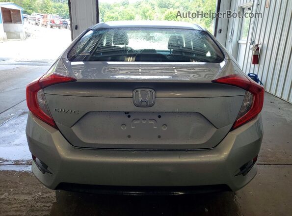 19XFC2F58HE038322 2017 HONDA CIVIC Silver Widok z tyłu