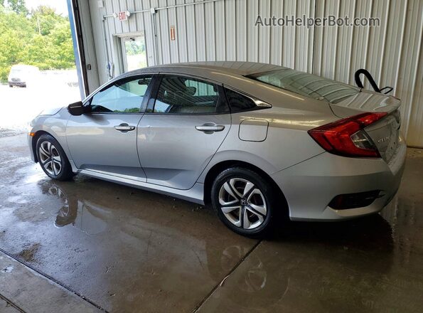 19XFC2F58HE038322 2017 HONDA CIVIC Silver Tył lewy