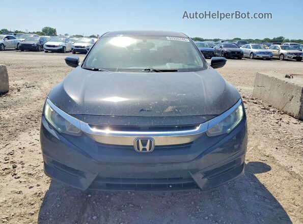 19XFC2F58HE043388 2017 HONDA CIVIC Black Widok z przodu