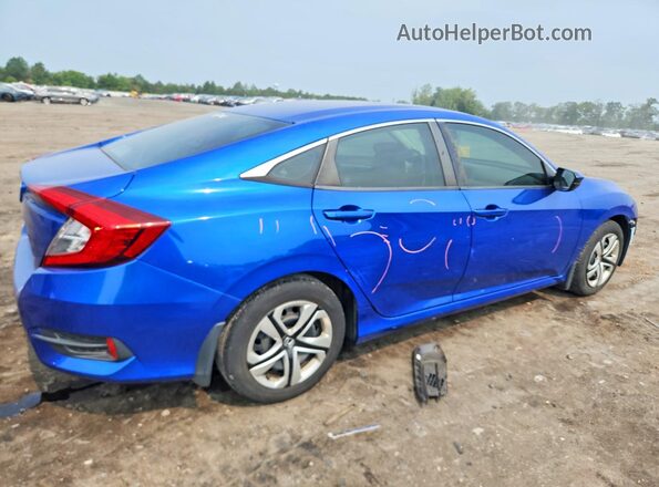 19XFC2F58HE075306 2017 HONDA CIVIC Blue Trasero derecho