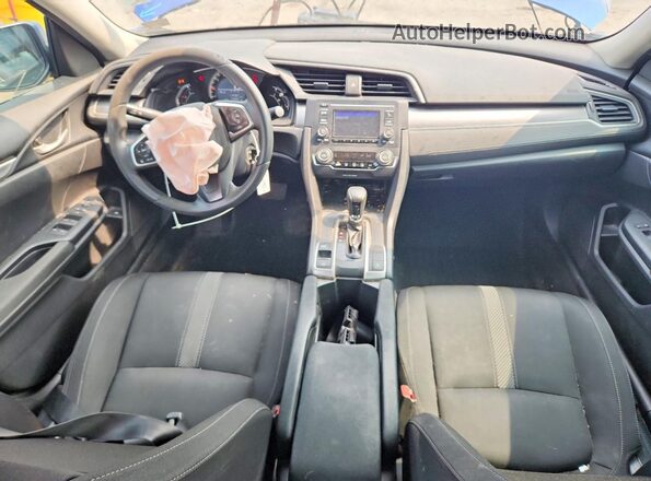 19XFC2F58HE075306 2017 HONDA CIVIC Blue Vista del salpicadero
