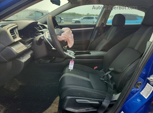 19XFC2F58HE075306 2017 HONDA CIVIC Blue Vista interior delantera