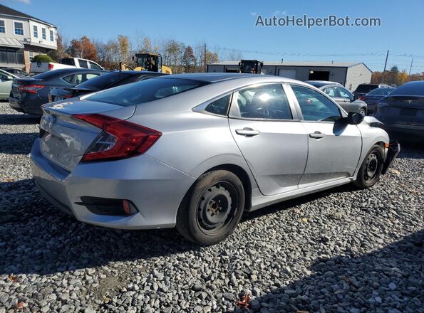 19XFC2F58HE204242 2017 HONDA CIVIC Silver Задня права чверть