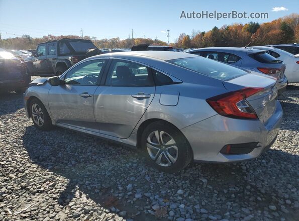 19XFC2F58HE204242 2017 HONDA CIVIC Silver Задня ліва чверть