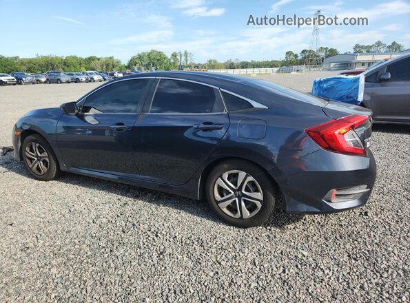 19XFC2F58JE005830 2018 HONDA CIVIC Black Հետևի ձախ