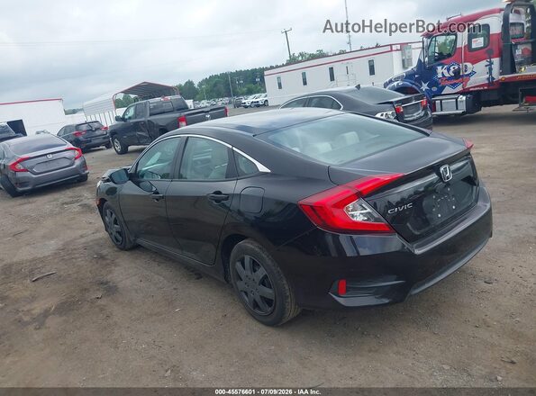 19XFC2F59GE008406 2016 HONDA CIVIC Black Հետևի ձախ