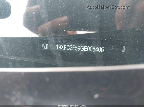 19XFC2F59GE008406 2016 HONDA CIVIC Black Շարժիչի բաժամունքի տեսք