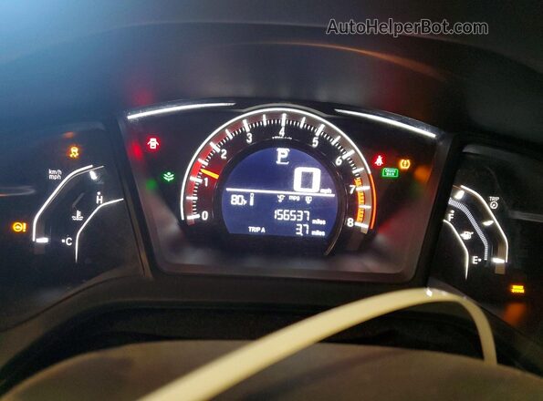 19XFC2F59GE011922 2016 HONDA CIVIC Silver Սարքավորումների վահանակի տեսք
