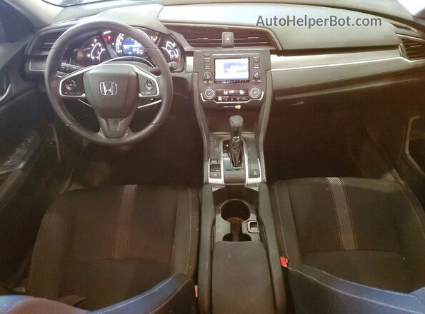 19XFC2F59GE011922 2016 HONDA CIVIC Silver Առջևի վահանակի տեսք