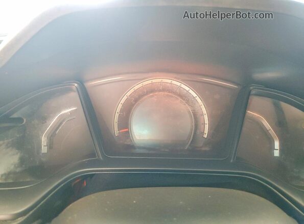 19XFC2F59GE012276 2016 HONDA CIVIC Gray Widok zestawu wskaźników